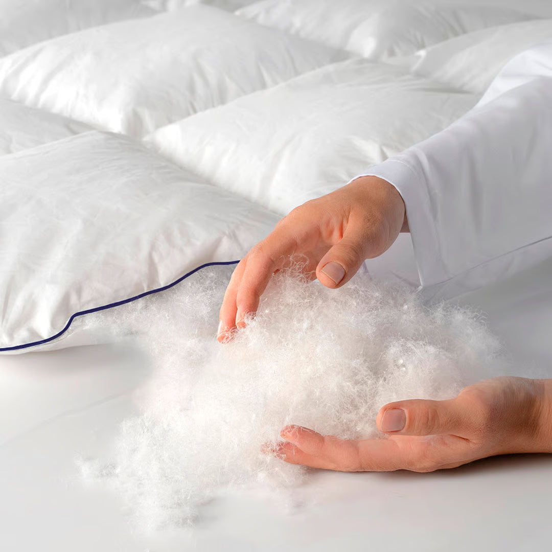 3-chamber down pillow