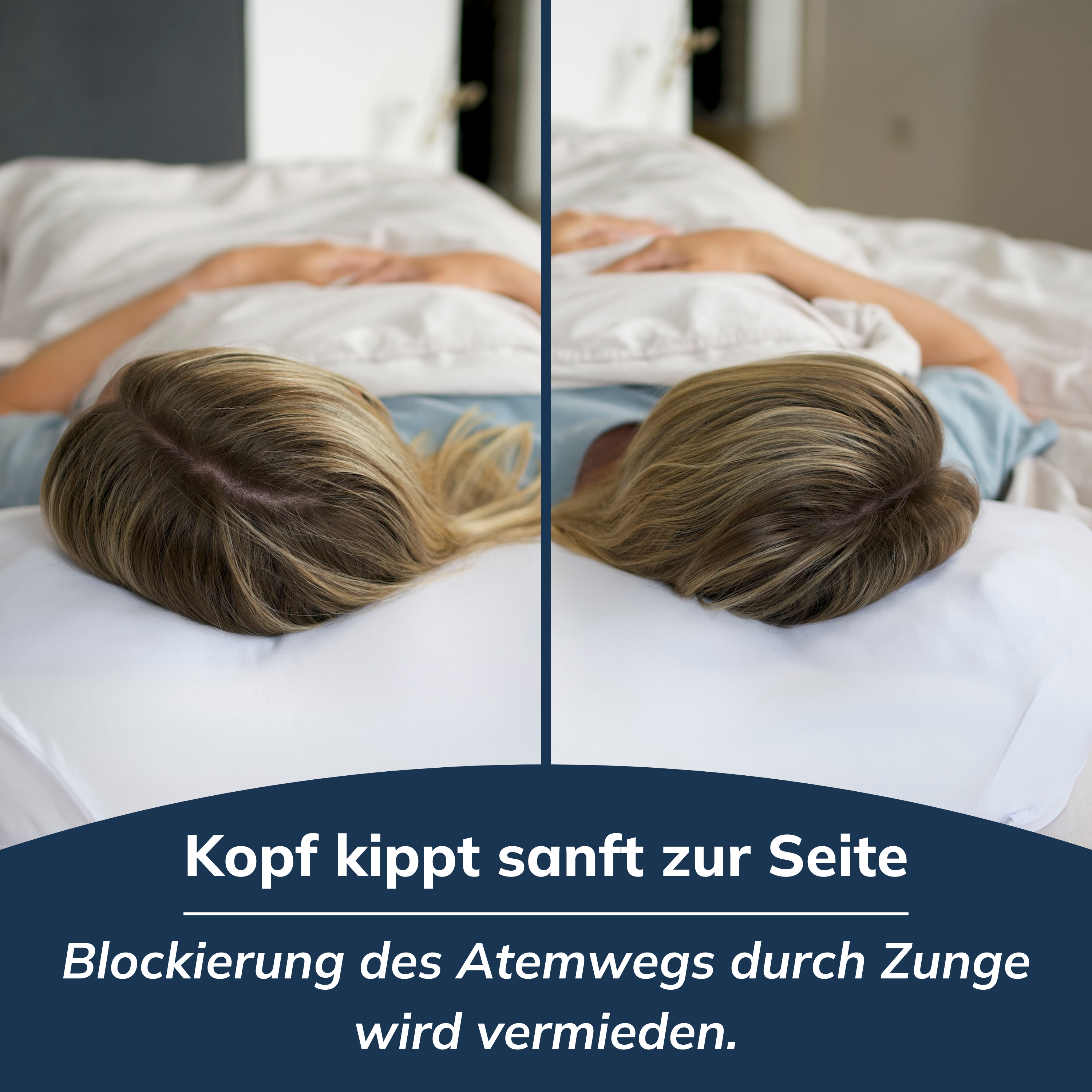 Anti-snoring pillow