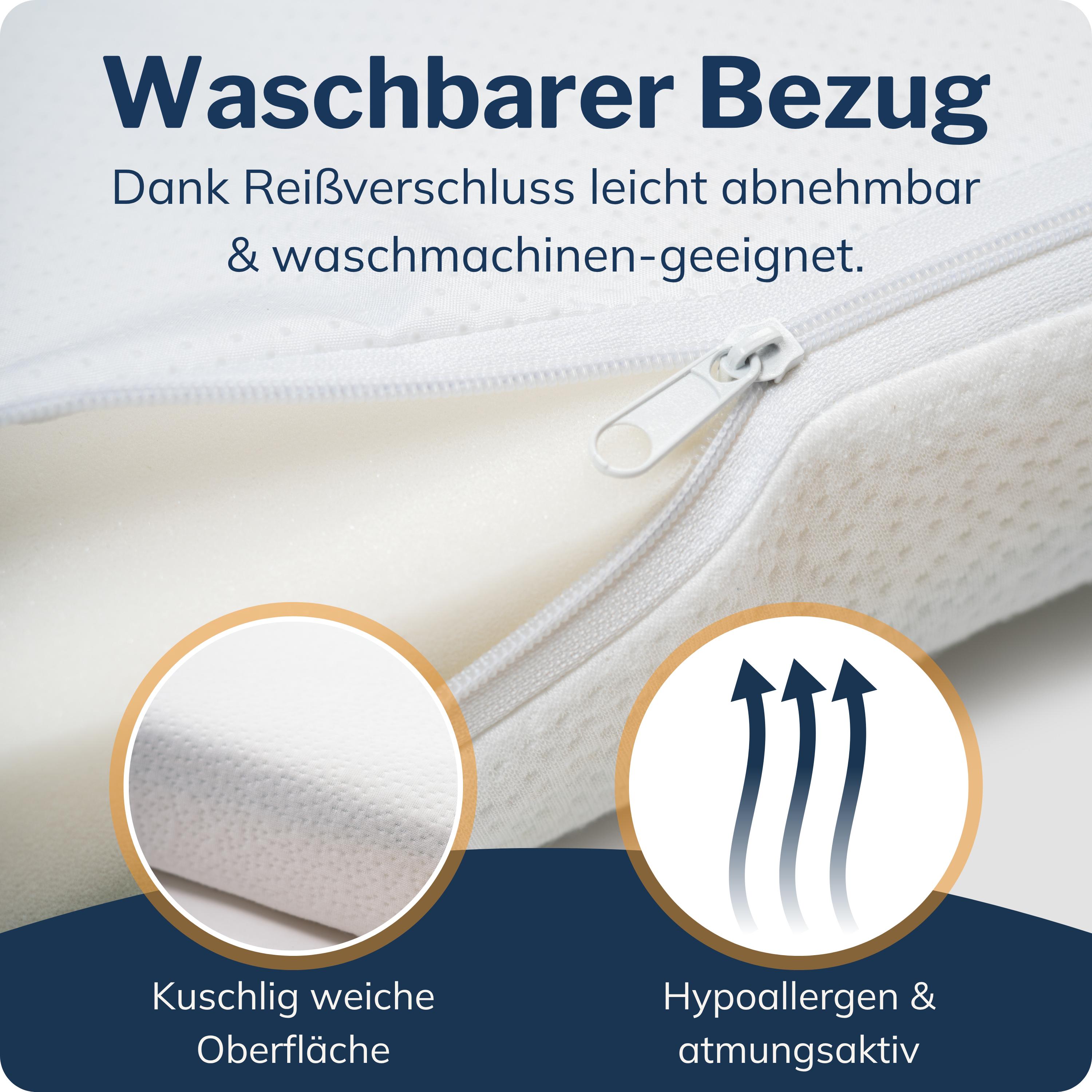Mattress toppers made of gel and memory foam