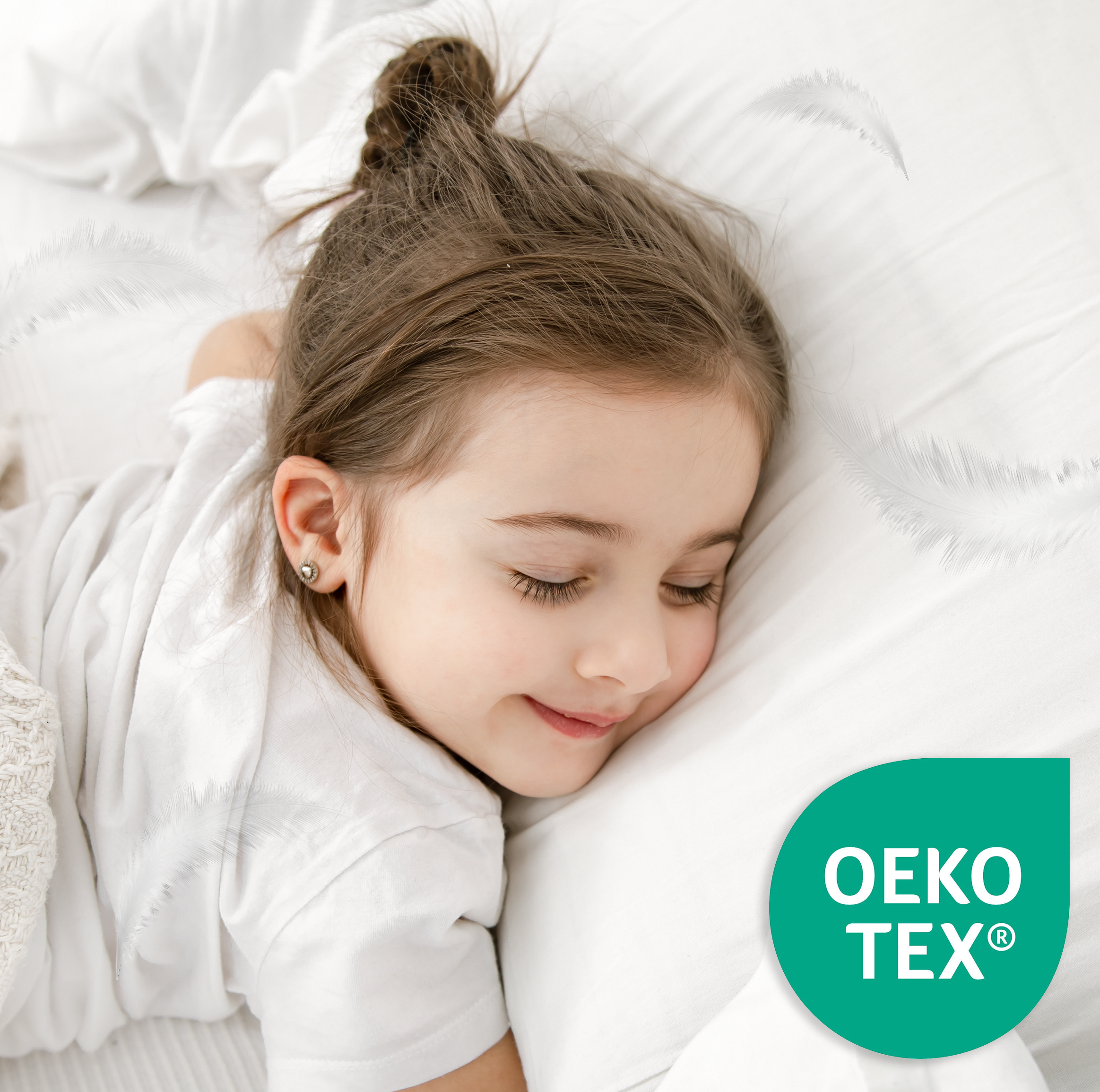 Children's pillow from 2 years | Made of cotton