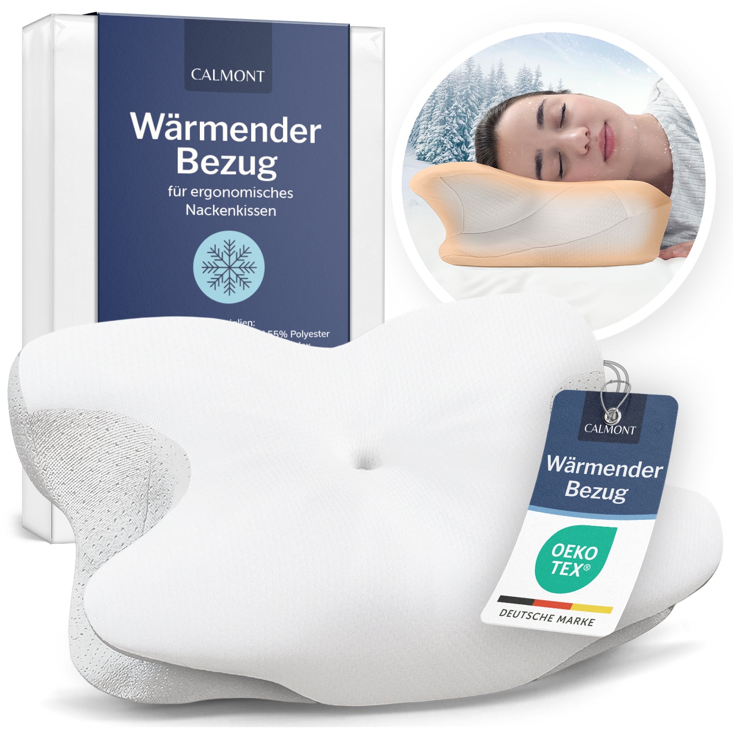 Extra cover for orthopedic neck pillow